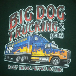 NWT Big Dog Trucking Sweatshirt Keep Rolling 6X